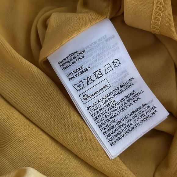 H&M Lyocell-Blend Flounced Dress - Picture 8 of 8